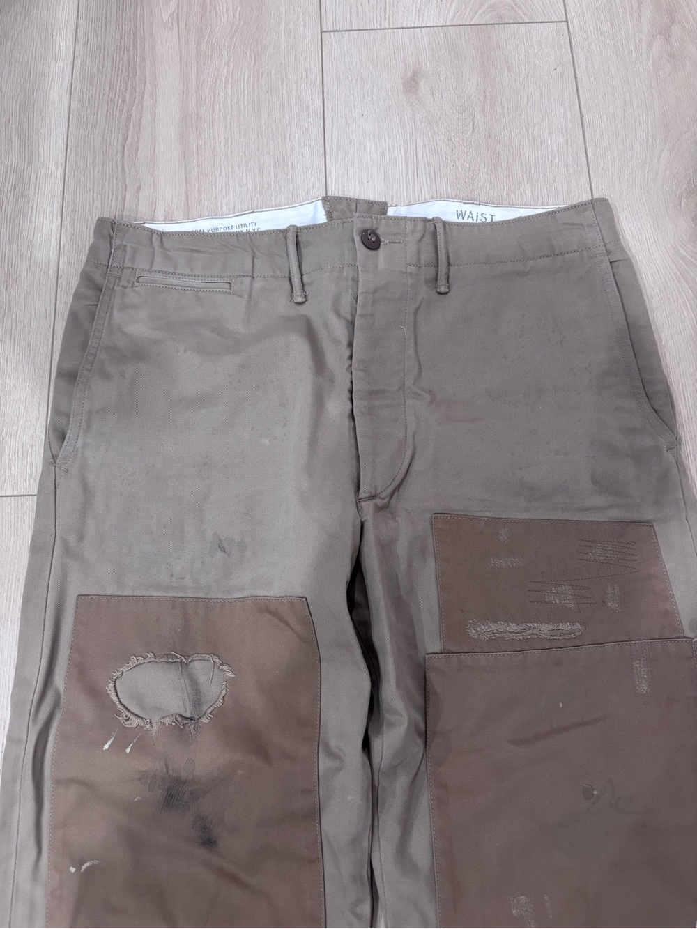 Vintage 90's RRL Polo Ralph Lauren military trousers - Picture 9 of 9